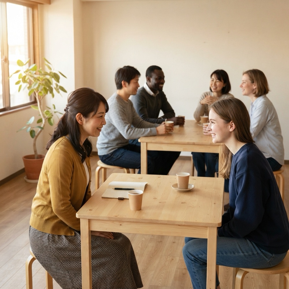 日本語の交流会（こうりゅうかい）
