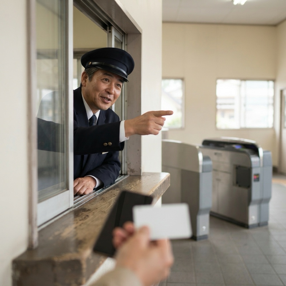 ミッション：もり駅（えき）まで行きましょう！